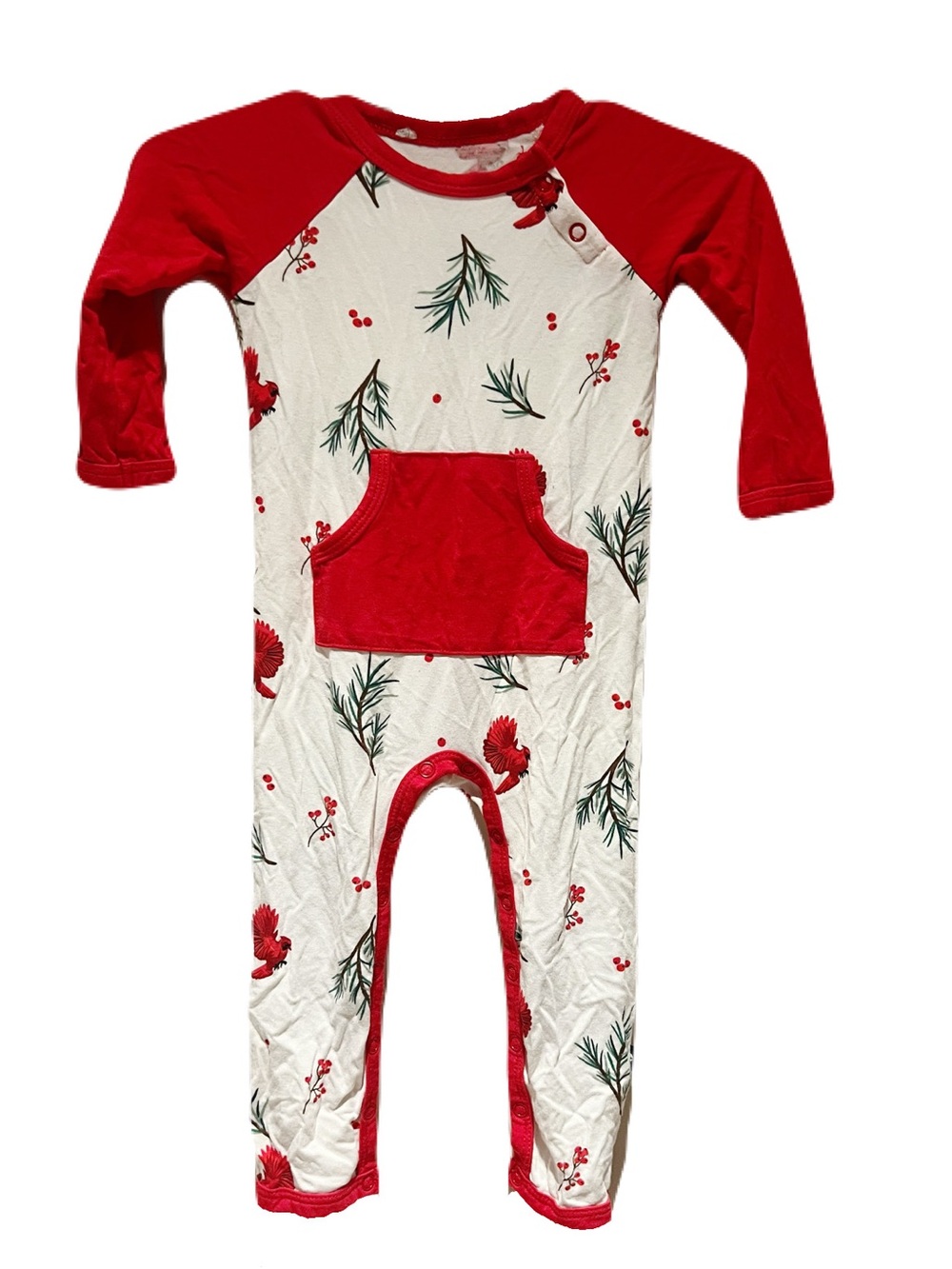 Kyte bamboo Christmas coverall